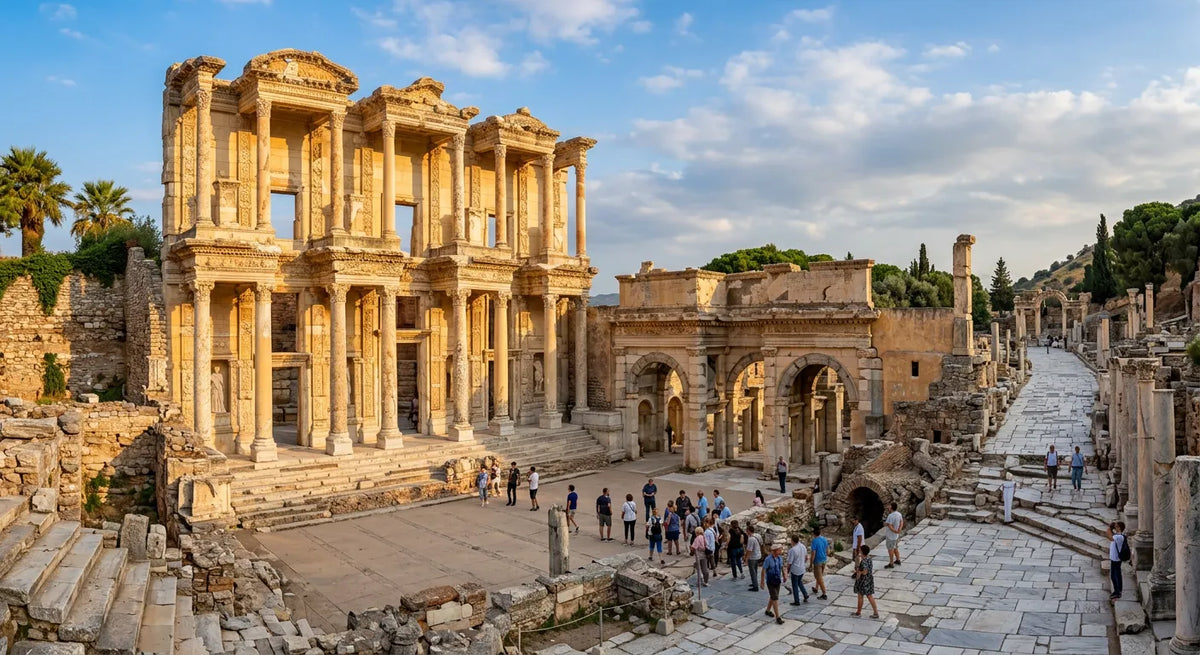 Ephesus Ancient City near Izmir in Turkey