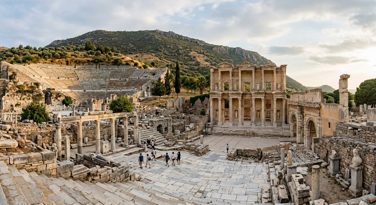 Ephesus Ancient City near Izmir in Turkey