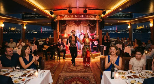 Turkish Night Show in Istanbul: Traditional Entertainment &amp; Dinner Cruise Experience