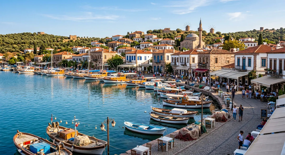 Ayvalik Cunda Island boat tour in Turkey