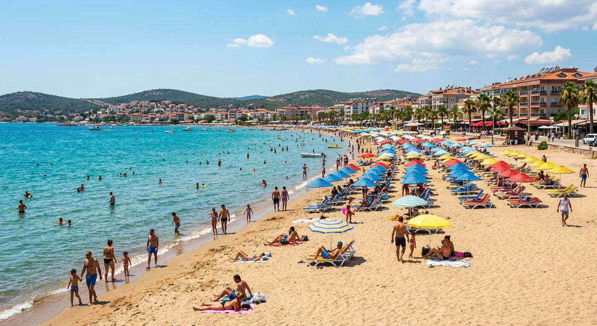 Ayvalik Sarimsakli beach tour in Turkey