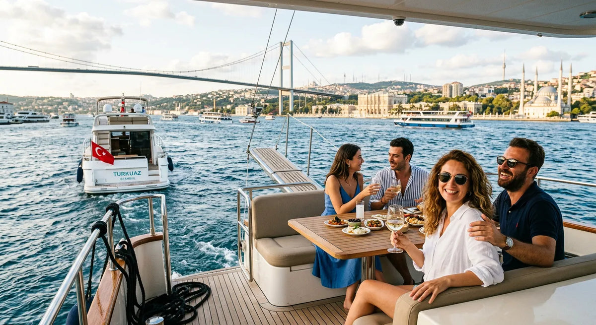 Bosphorus yacht tour in Istanbul