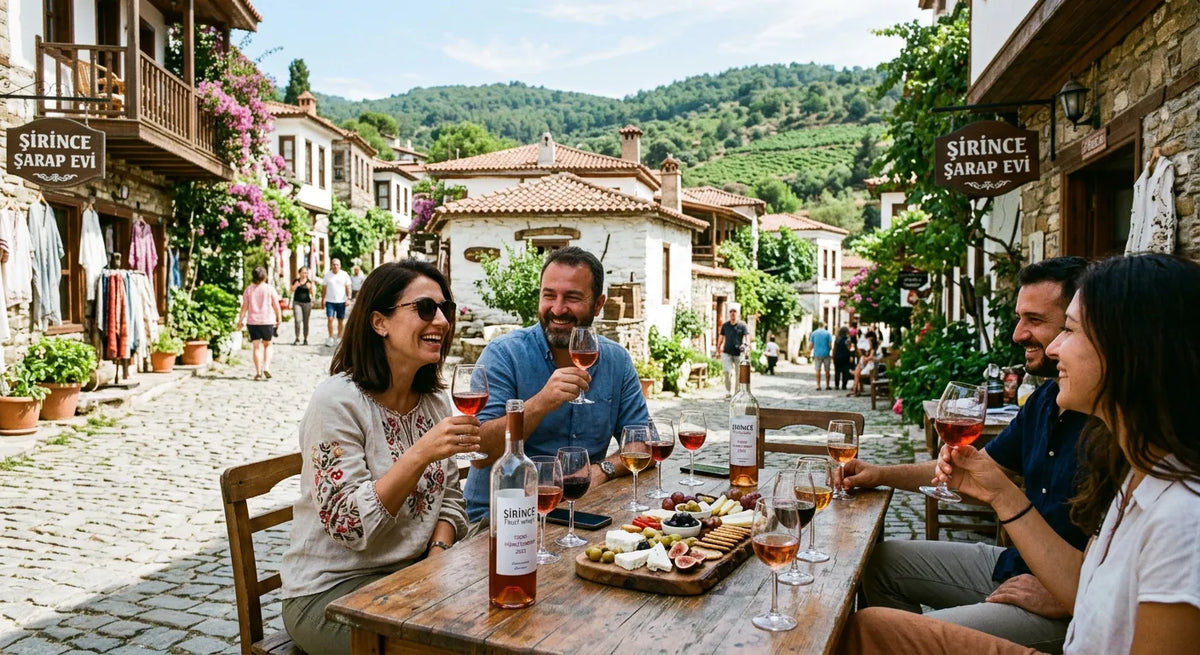Sirince wine tasting experience near Izmir in Turkey